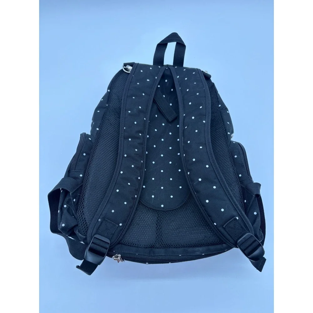 Cateepbaby Diaper Bag Backpack Women OS‎ Black Polka Dot Excellent Insulated